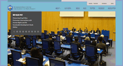 Desktop Screenshot of icsdp.org